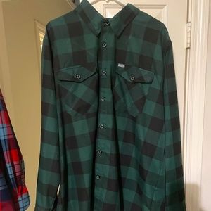 Mens Dixxon Flannel Long Sleeve Shirt - 2XL - XXL - Like New!